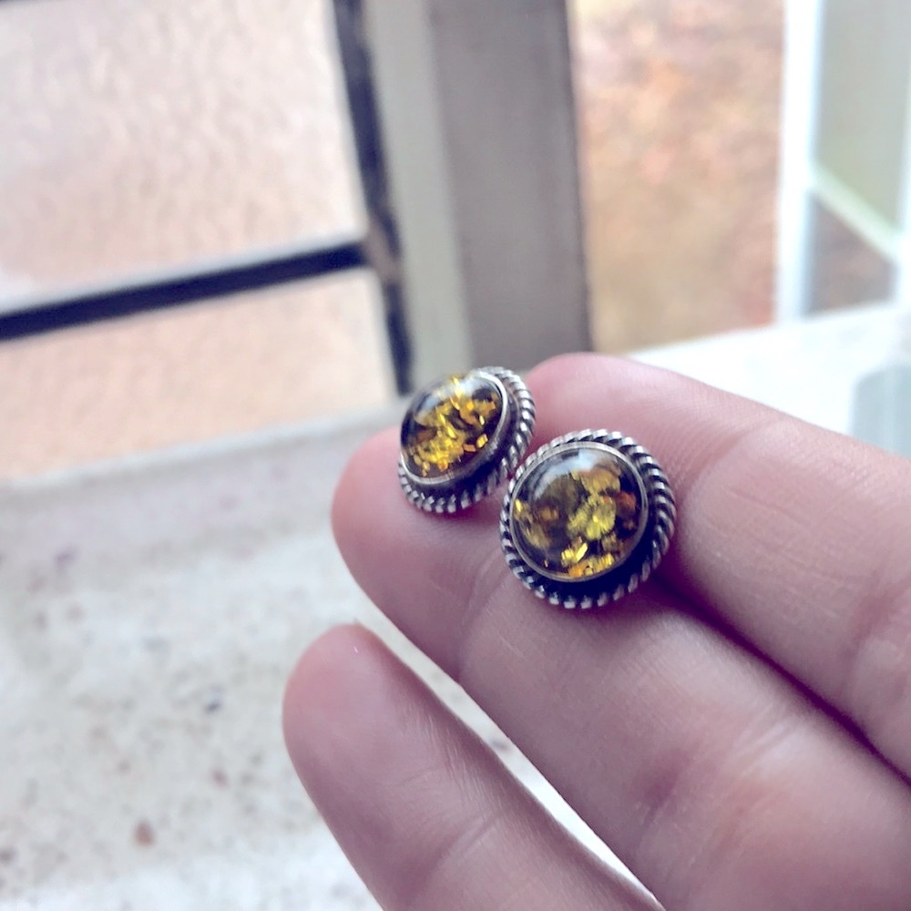 Amber Earring
